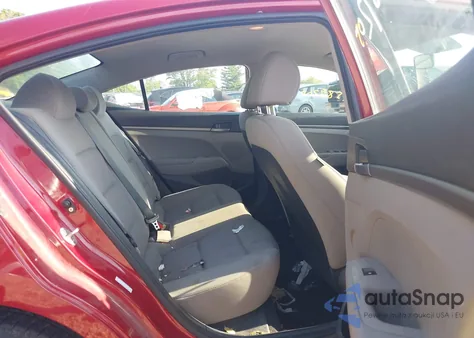 2018 Hyundai Elantra Se from USA, damaged, VIN KMHD74LF9JU453706